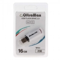 Флеш-накопитель USB  16GB  OltraMax  230  белый